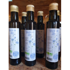 Huile de lin bio