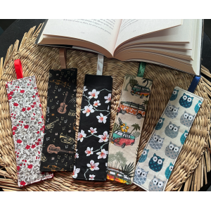 Marque page en tissus