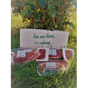Colis de viande de boeuf