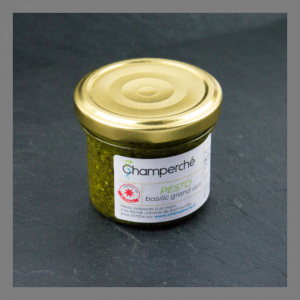 Pesto à la ciboulette et au basilic