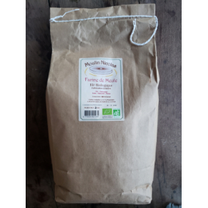 Farine de meule biologique  t65 - sac de 3kg