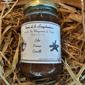 Gelée de pommes / cannelle