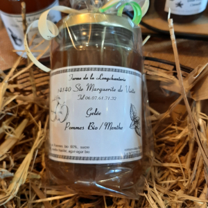 Gelée de pommes / menthe
