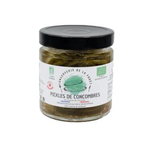 Pickles de concombres aux graines de moutarde