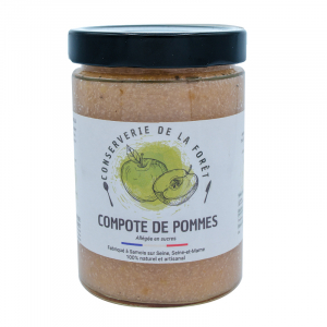 Compote de pommes allégée