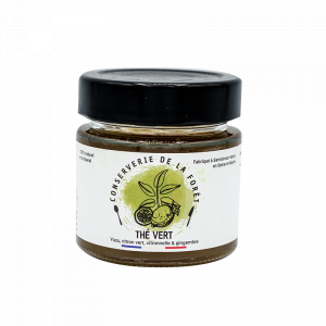 Gelée de thé vert aux agrumes