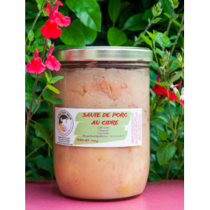 Sauté de porc au cidre et pomme de terre