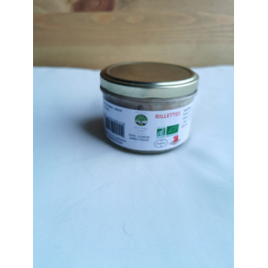 Rillettes de boeuf bio 180gr