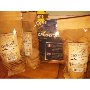 Croquants crème caramel