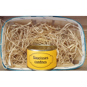 Saucisse confite