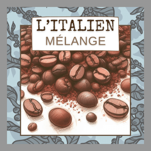 Café 'l'italien' mélange 250g, grains