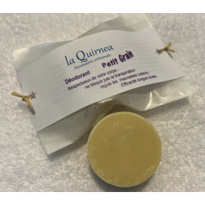 Déodorant solide 'petit grain'