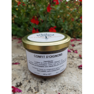 Confit d'oignons rouge