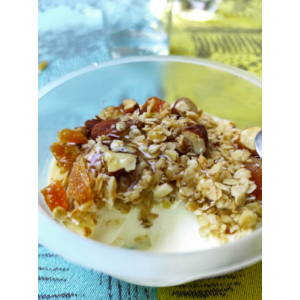 Granola - noisettes, coco & abricots
