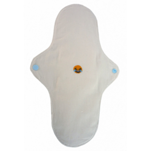 Serviette hygiénique nuit lavable en coton