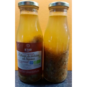 Potage de shiitakes aux légumes