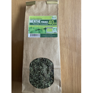 Feuilles de menthe poivrée bio