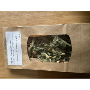 Thé vert gunpowder zen