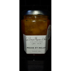 Confiture pêche et melon