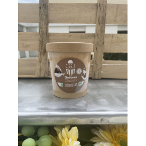 Sorbet chocolat lait