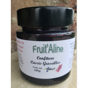 Confiture de cassis-groseilles