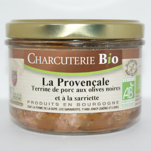 Terrine provençale sarriette / olive bio