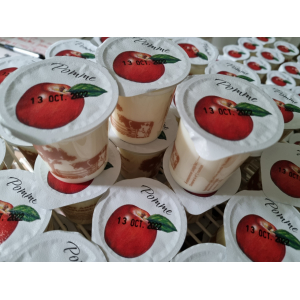 Yaourt à l'unité à la pomme 🍎