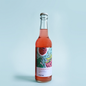 Kombucha bio (framboise / menthe)