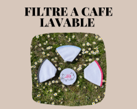 Filtre à café lavable lot de 2
