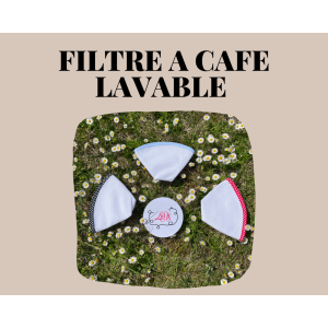 Filtre à café lavable lot de 2