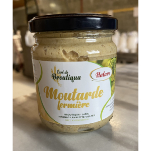 Moutarde fermière fine nature