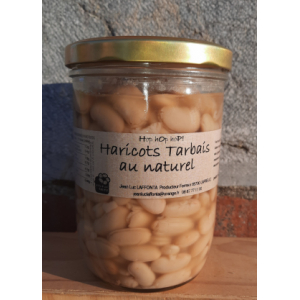 Conserve de haricots tarbais au naturel