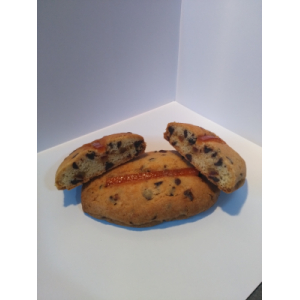 Cookies pépites de chocolat écorces d'orange