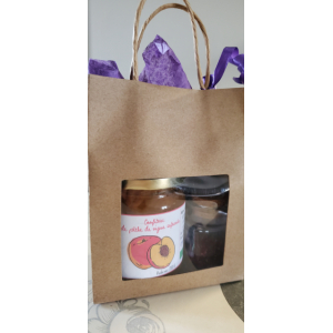 Safran 1g+ 1 confiture pêche de vigne/safran