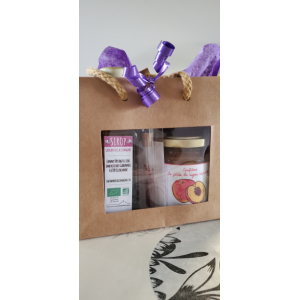 Safran0,1g+confiture pêche/safran+siropsafran