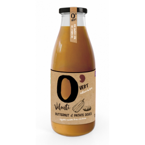 Velouté butternut et patate douce bio