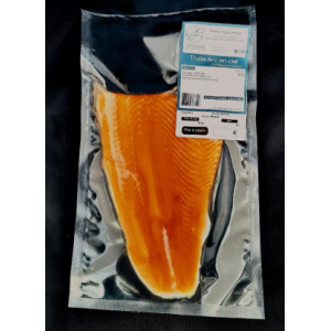 Truite arc-en-ciel en filet frais