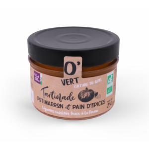 Tartinade potimarron et pain d'épices