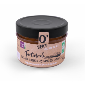 Tartinade patate douce et épices douces