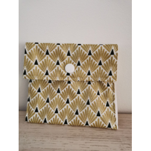Pochette à savon/disques 'doré'