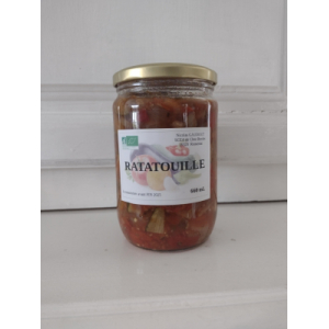 Bocal de 660 ml de ratatouille