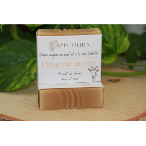 Savon au miel du rucher et au lait de chèvre