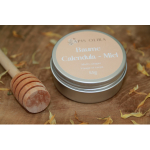 Baume apaisant au miel du rucher et calendula
