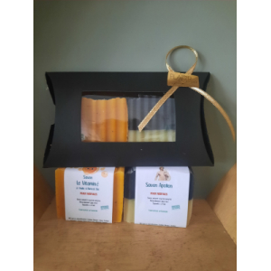 2 savons et son étui