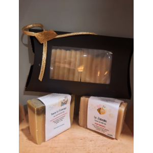 2 savons et son étui