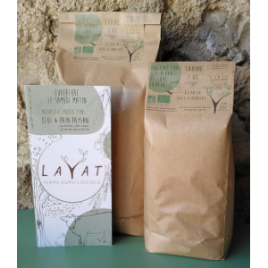 Farine de blé 'rouge de bordeaux' 1 kg