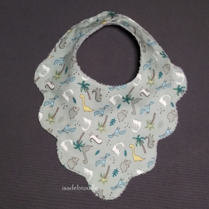 Bavoir bébé dinosaure