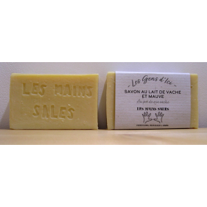 Les gens d'ici - savon lait de vache / mauve