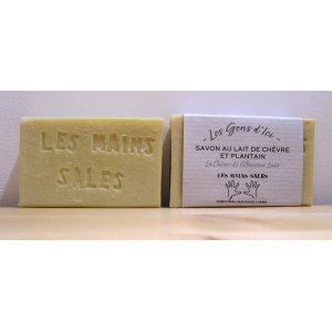 Les gens d'ici-savon lait de chèvre/plantain