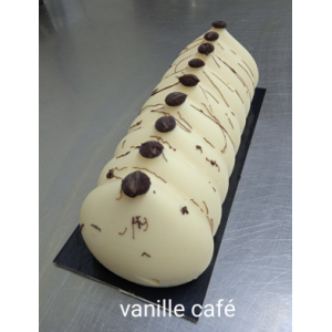 Bûche modernia vanille café 9 pers-fêtes